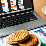 Budget Analysis Visual**

Prompt: "A person sitting at a kitchen table, looking stressed but determined, surrounded by bills and a laptop displaying a colorful budget spreadsheet. Include coffee cup and possibly a stroopwafel for a relatable, Dutch feel. The overall mood is serious but hopeful. Focus on financial planning."

**